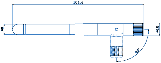 Kvartbølge antenne