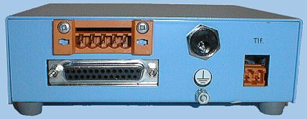 PLC modem bagside