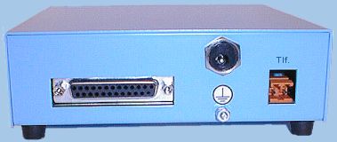 Standardmodem bagside
