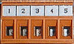 5 polet stikbar skrueterminal