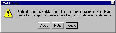 DL1 forbindelse mangler