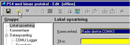 Gul telefon off