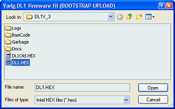 Vælg file